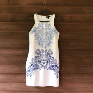 White Embroidered Dress